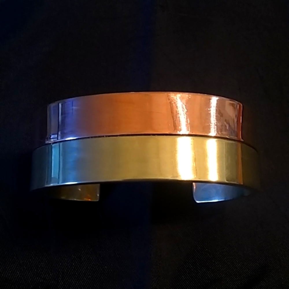 Copper & Brass Cuff Bracelet